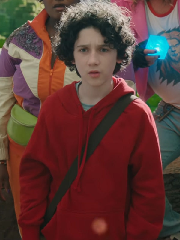 A Minecraft Movie 2025 Sebastian Eugene Hansen Red Hoodie A Minecraft Movie 2025 Sebastian Eugene Hansen Red Hoodie Max Jackets