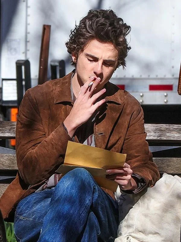 A Complete Unknown Bob Dylan Suede Leather Jacket Max Jackets