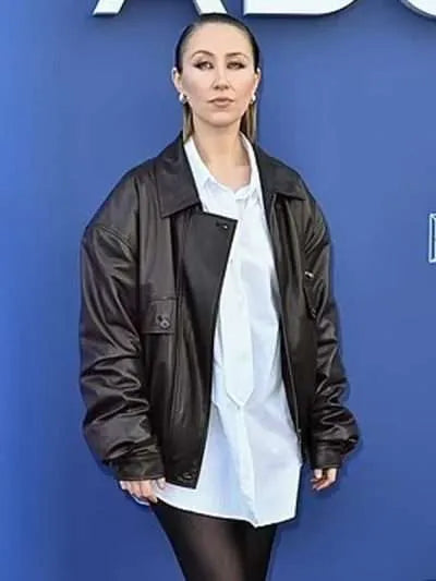 Adolescence 2025 Erin Doherty Black Leather Jacket Max Jackets