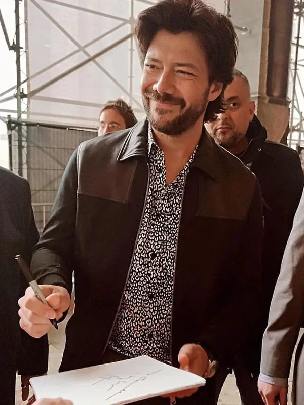 Álvaro Morte Black Leather Jacket Álvaro Morte Black Leather Jacket Max Jackets