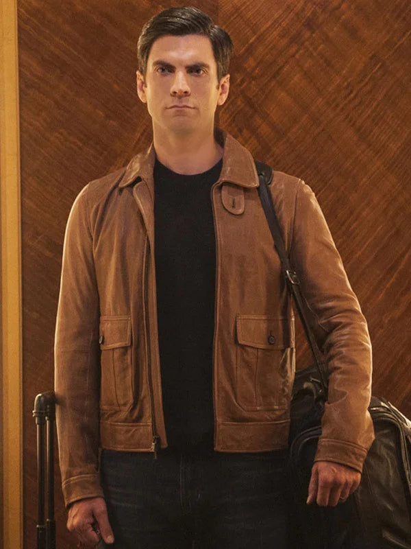 American Horror Story S05 Edward Mordrake Brown Jacket American Horror Story S05 Edward Mordrake Brown Jacket Max Jackets