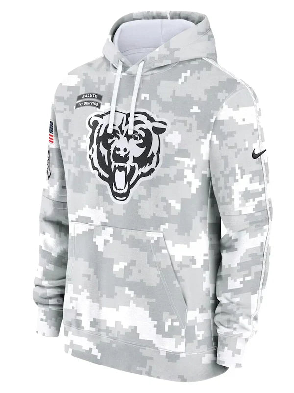 Camo Grey Salute to Service Hoodie
