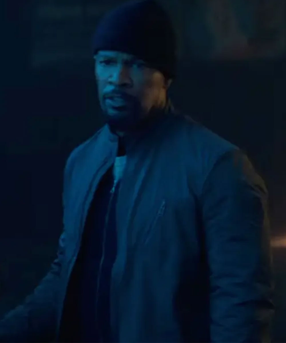 Jamie Foxx Back in Action 2025 Grey Jacket Jamie Foxx Back in Action 2025 Grey Jacket Max Jackets