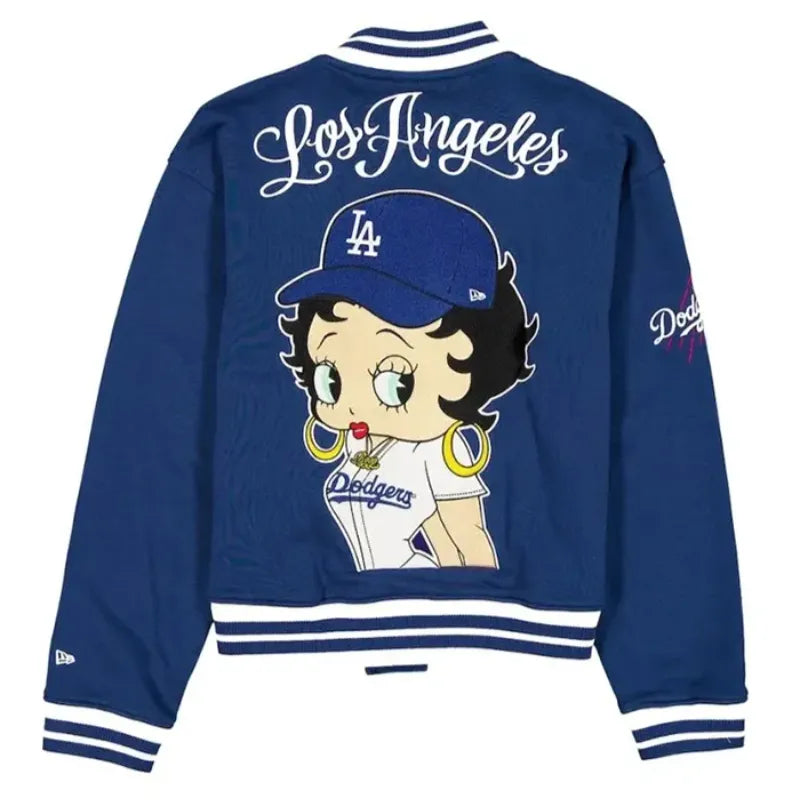 Bella Doña x Betty Boop Blue Fleece Jacket