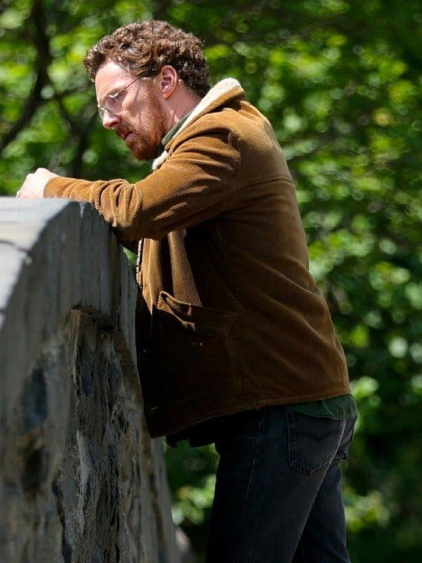 Eric S01 Benedict Cumberbatch Brown Shearling Jacket Max Jackets