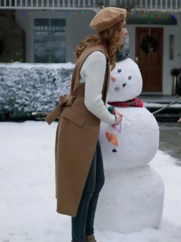 12 Dares Of Christmas Brittany Underwood Brown Vest 12 Dares Of Christmas Brittany Underwood Brown Vest Max Jackets