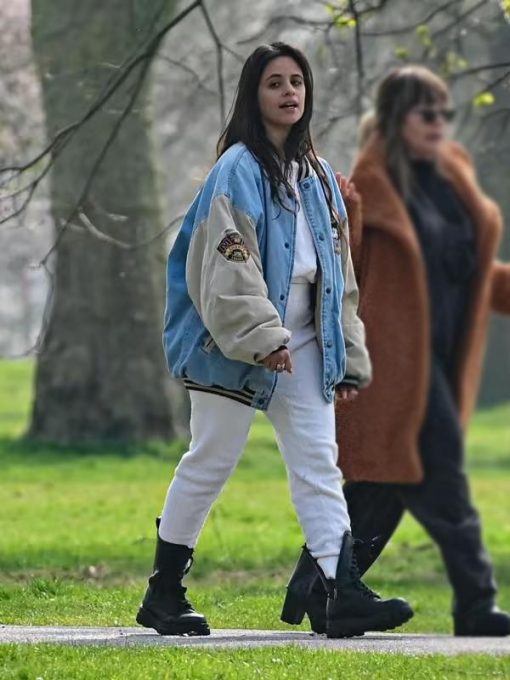 Camila Cabello Mickey Mouse Varsity Jacket