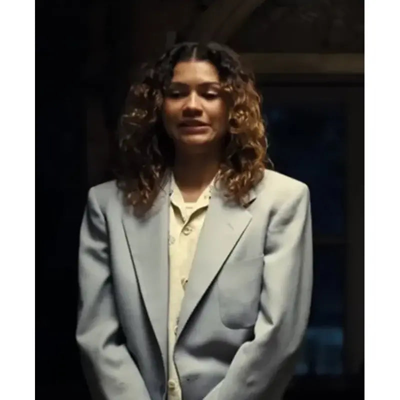 horia S03 Zendaya Blue Blazer