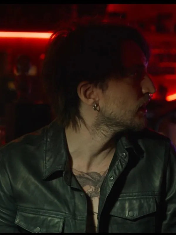 Richard Harmon Black Leather Jacket – Bloodlines Final Destination Style Max Jackets