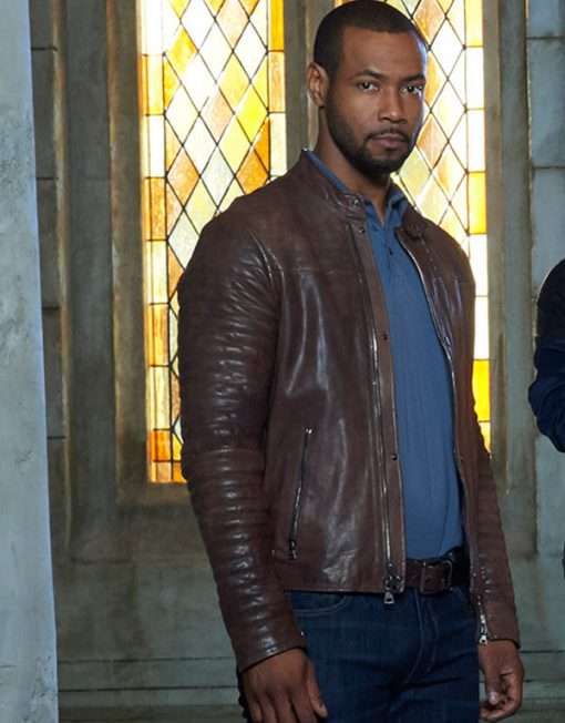 Shadowhunters Isaiah Mustafa Brown Leather Jacket Shadowhunters Isaiah Mustafa Brown Leather Jacket Max Jackets