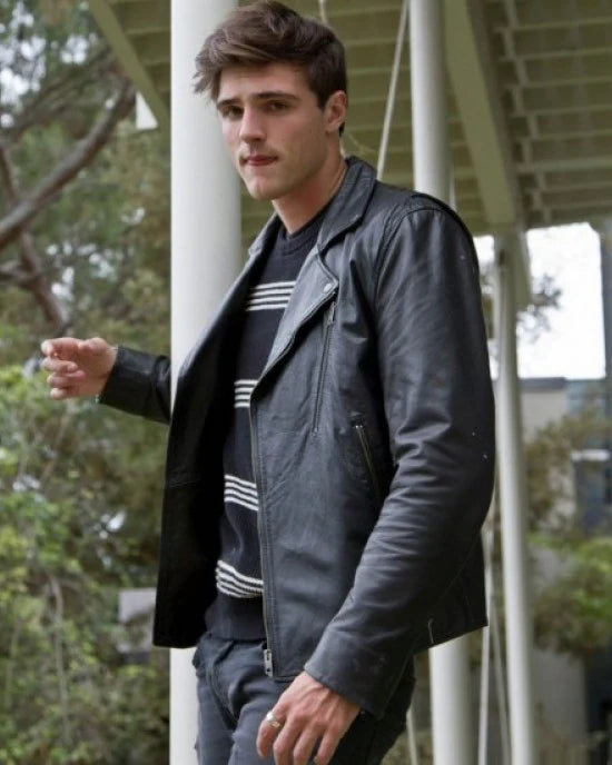 Jacob Elordi Leather Jacket Max Jackets