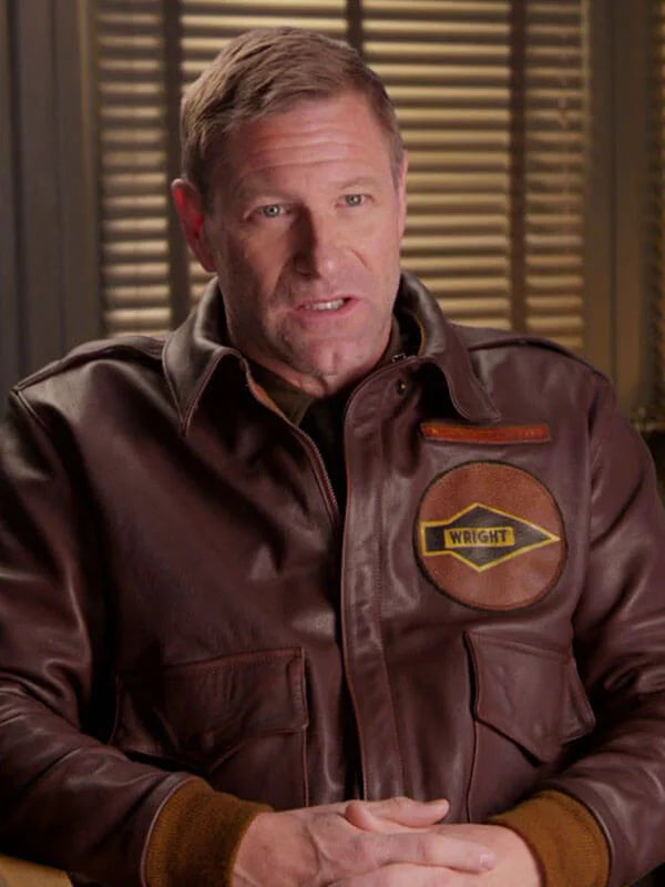 Aaron Eckhart Midway Jimmy Doolittle Jacket Aaron Eckhart Midway Jimmy Doolittle Jacket Max Jackets