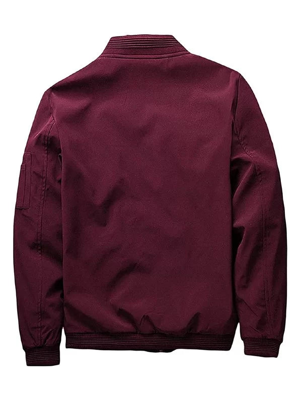 MENS SLIM FIT BOMBER JACKET MENS SLIM FIT BOMBER JACKET Max Jackets