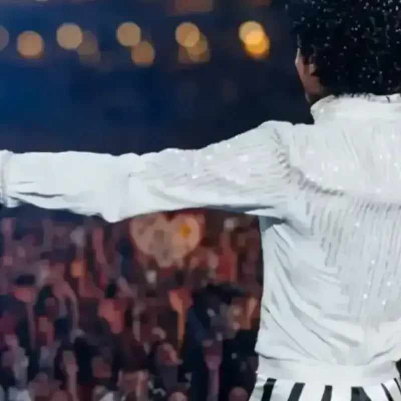 Michael 2026 Jaafar Jackson White Jacket