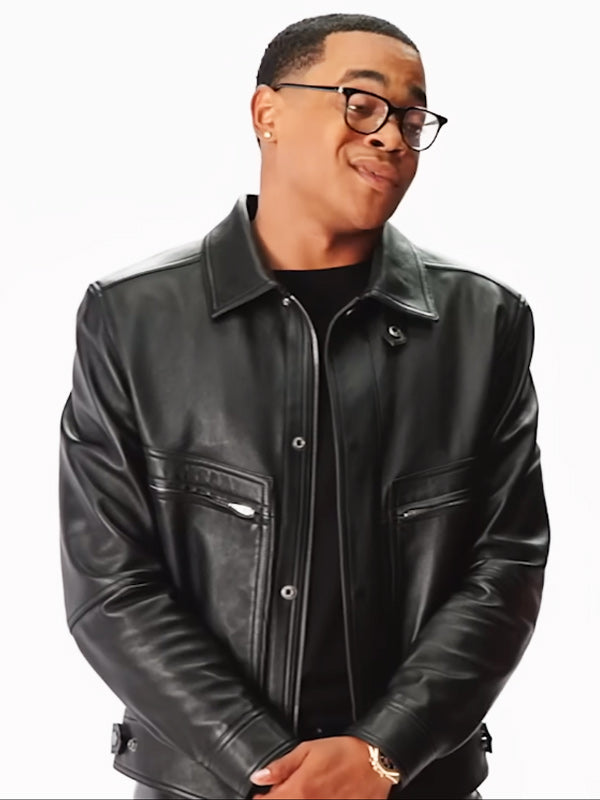 Power Book II Ghost S04 Tariq St. Patrick Black Leather Jacket Power Book II Ghost S04 Tariq St. Patrick Black Leather Jacket Max Jackets