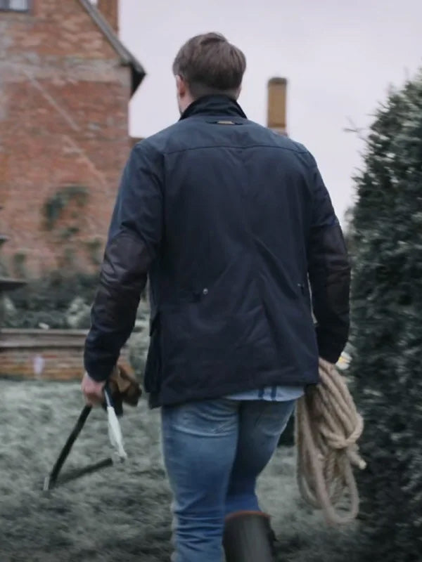 Christmas At Plumhill Manor 2024 Kyle Pryor Black Jacket Christmas At Plumhill Manor 2024 Kyle Pryor Black Jacket Max Jackets