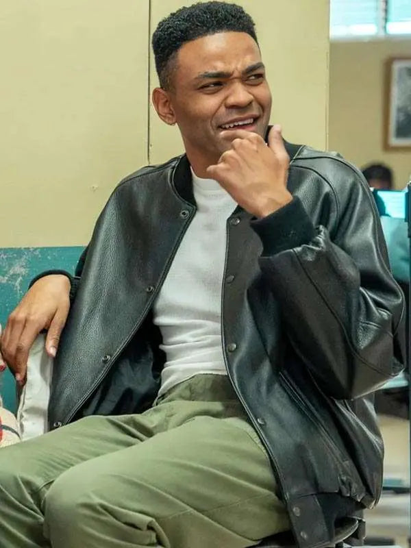 Owen Thiele Adults S01 Black Leather Jacket Owen Thiele Adults S01 Black Leather Jacket Max Jackets