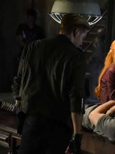 Jace Wayland Shadowhunters Biker Leather Jacket Jace Wayland Shadowhunters Biker Leather Jacket Max Jackets