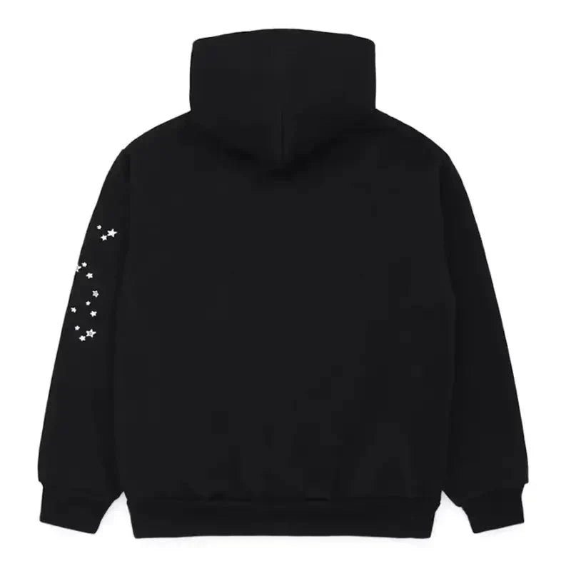 Sp5der OG Web Black Hoodie Max Jackets