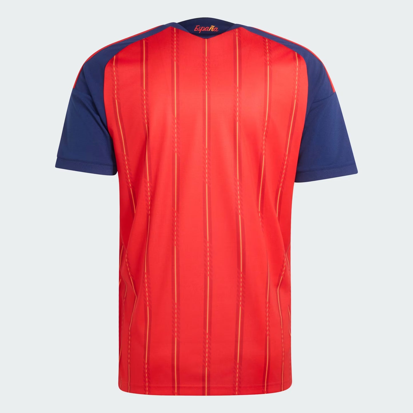 Spain 2026 Home Winner Jersey Lamine Yamal Edition in vivid red football shirt red and blue