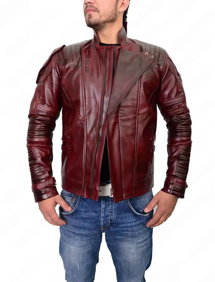 Star Lord Avengers Infinity War Leather Jacket Star Lord Avengers Infinity War Leather Jacket Max Jackets