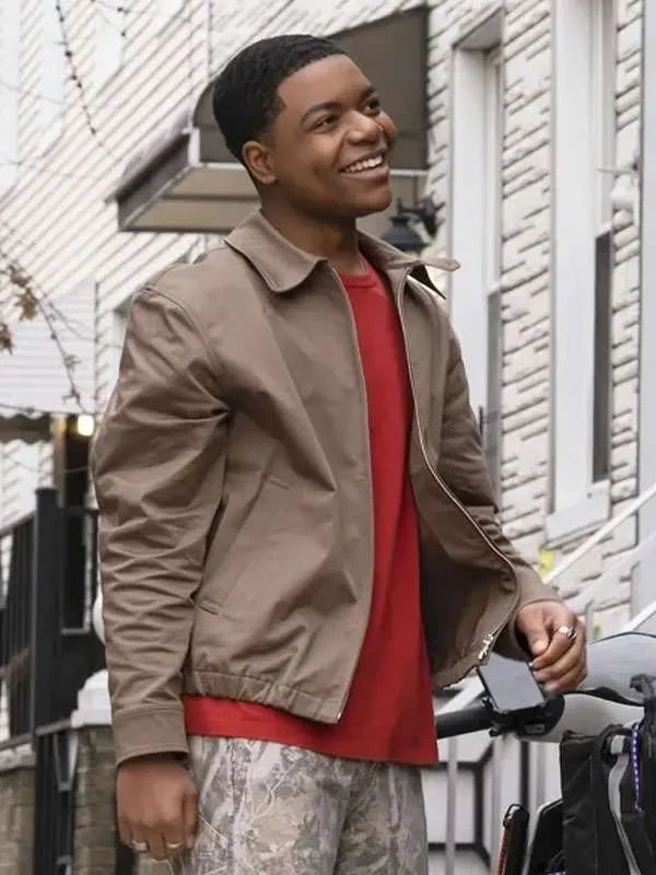 Elijah M. Cooper Goosebumps S02 Brown Jacket Elijah M. Cooper Goosebumps S02 Brown Jacket Max Jackets