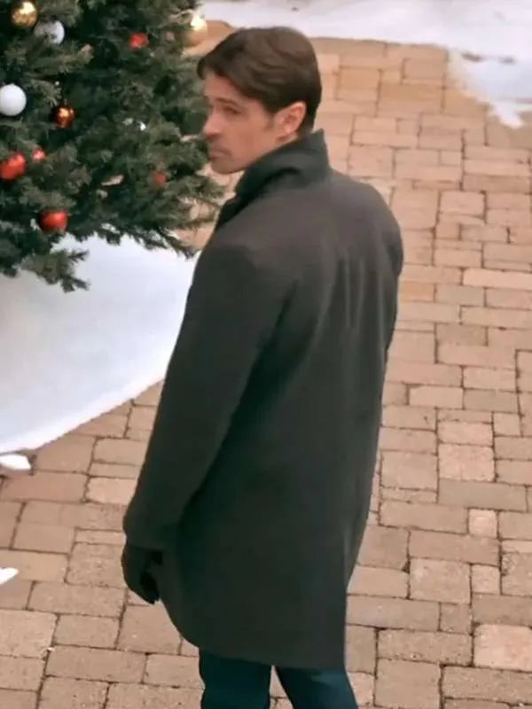 Corey Sevier The Christmas Charade 2024 Wool Coat Corey Sevier The Christmas Charade 2024 Wool Coat Max Jackets
