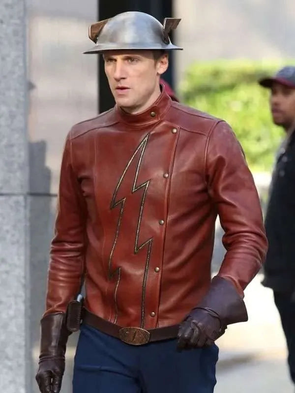 Jay Garrick The Flash Leather Jacket Jay Garrick The Flash Leather Jacket Max Jackets