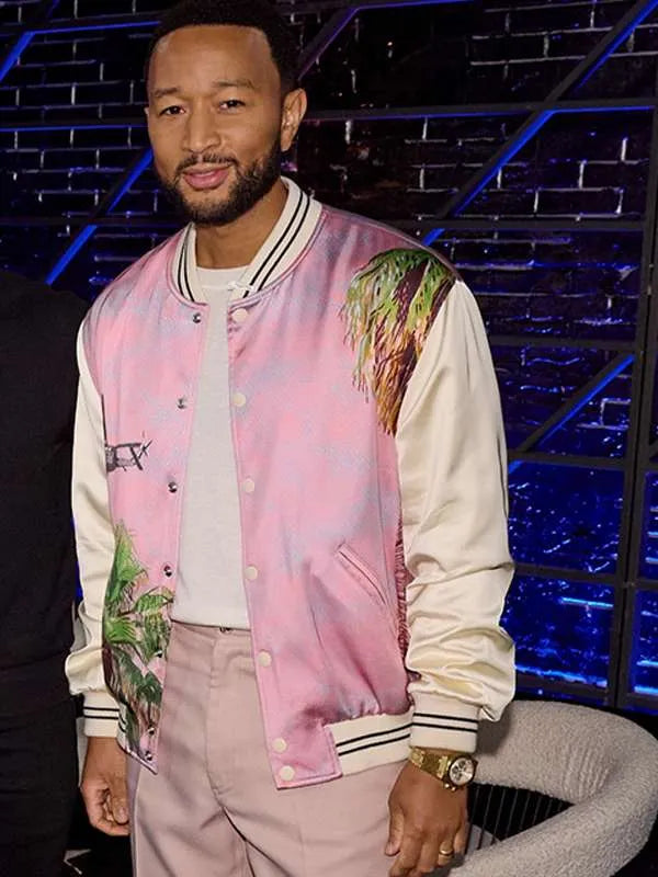 John Legend The Voice 2024 Bomber Jacket Max Jackets