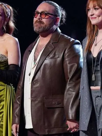 Adam David The Voice S27 Leather Blazer Adam David The Voice S27 Leather Blazer Max Jackets