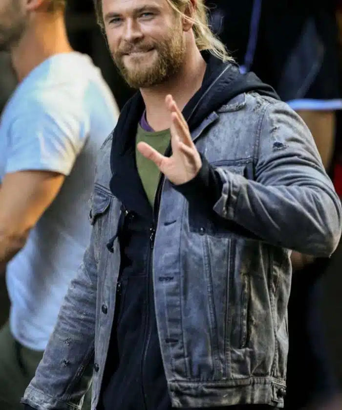 Thor Ragnarok Chris Hemsworth Jacket With Hoodie Max Jackets
