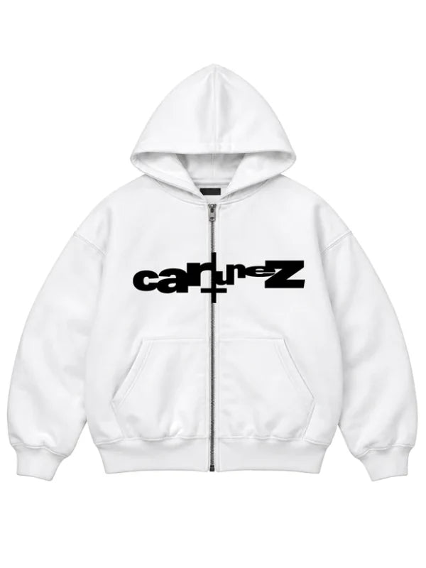 Front view of Ken Carson Cartunez hoodie