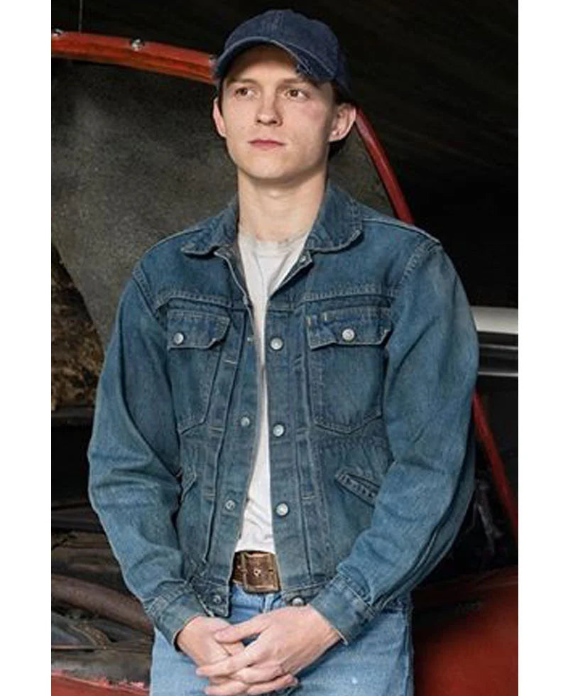 THE DEVIL ALL THE TIME TOM HOLLAND JACKET Max Jackets