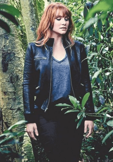 Jurassic World 3 Claire Dearing Bomber Leather Jacket