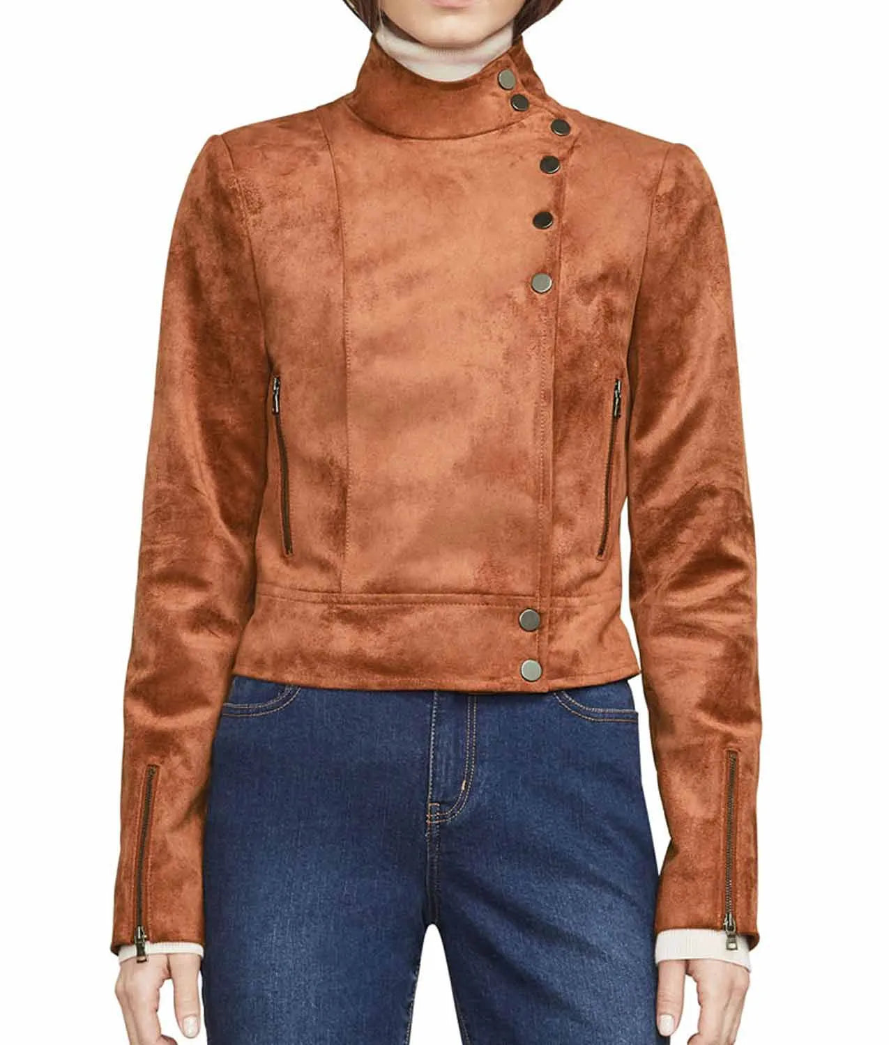 Arrow Juliana Harkavy Suede Brown Jacket Arrow Juliana Harkavy Suede Brown Jacket Max Jackets