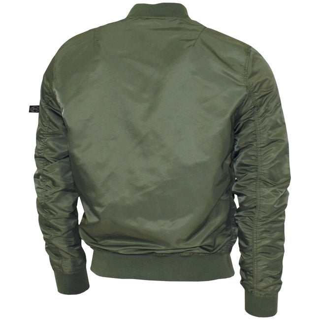 US AIRFORCE JACKET MA1 - OD GREEN - MFH US AIRFORCE JACKET MA1 - OD GREEN - MFH Max Jackets