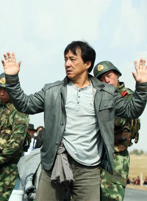Jackie Chan Skiptrace Leather Jacket Max Jackets