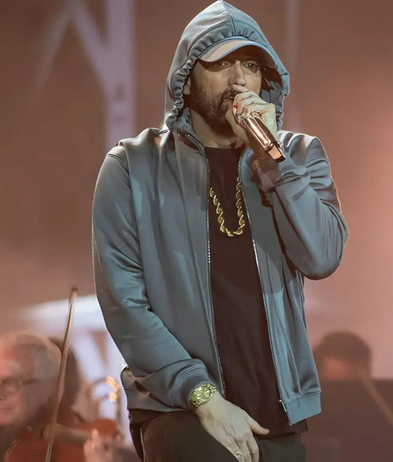 Darkness Eminem Grey Hoodie Grey Hoodie