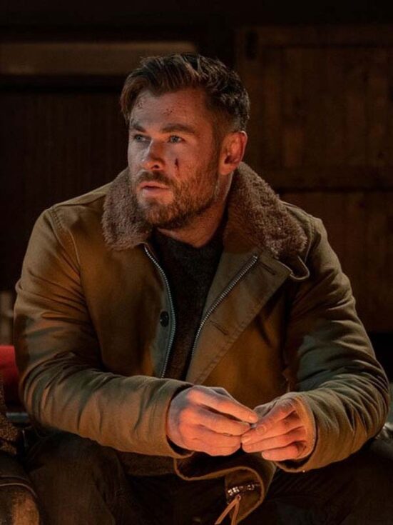 Chris Hemsworth Extraction 2 Brown Jacket Max Jackets