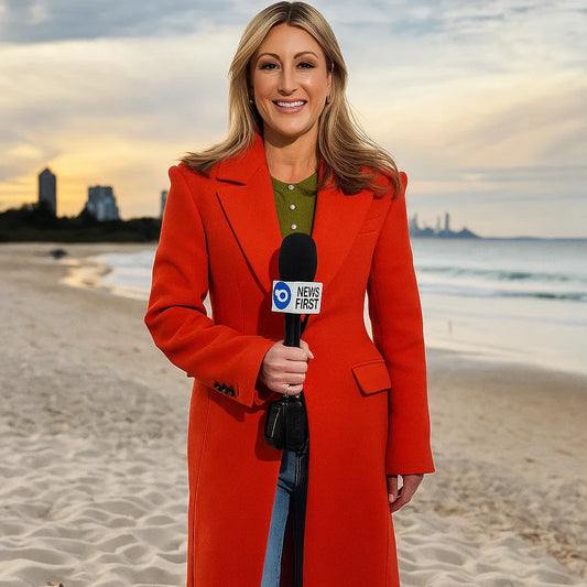 10 News First Liz Cantor Coat