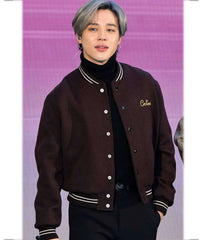 Jimin Celine BTS Dynamite Teddy Jacket