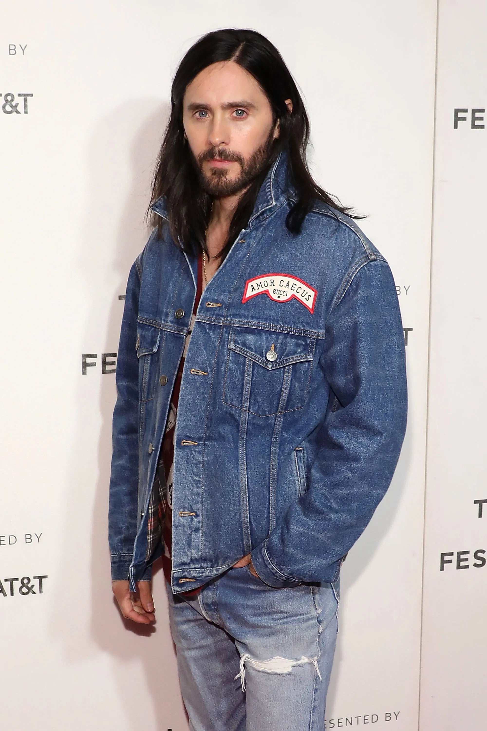 Jared leto denim jacket Max Jackets