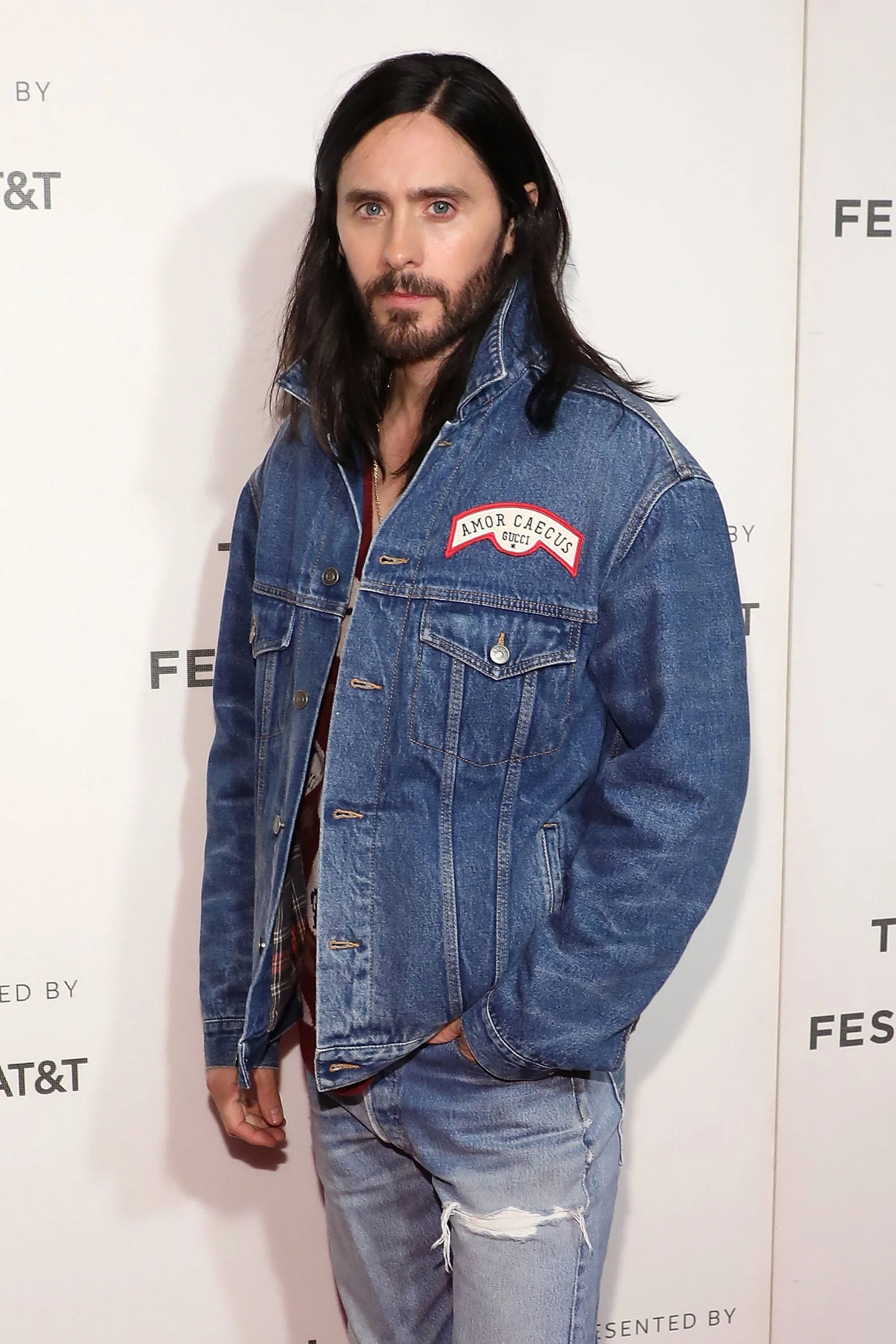 Jared leto denim jacket Max Jackets