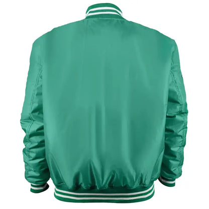 Philadelphia Eagles New Era x Alpha Green Bomber Jacket