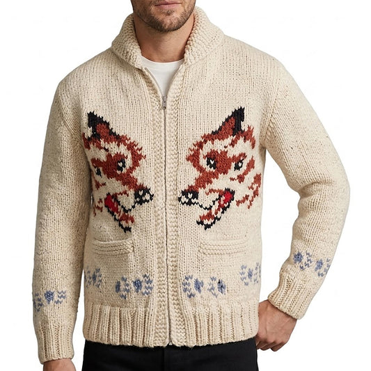 Ryan gosling Wolf Cardigan Knit Kit (Project Hail Mary Version)