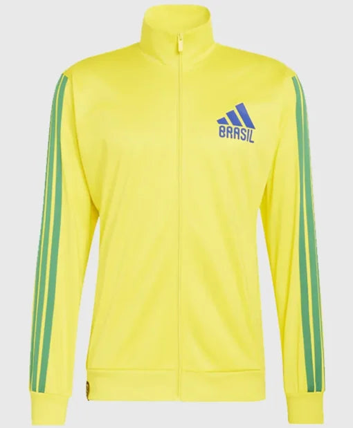 2026 FIFA World Cup Brazil Yellow Track Jacket
