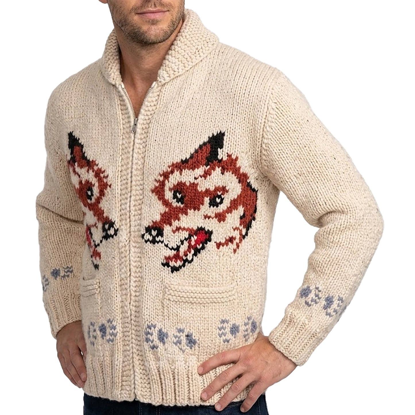 Ryan gosling Wolf Cardigan Knit Kit (Project Hail Mary Version)