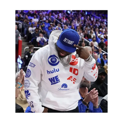 50 Cent Detroit Pistons Game Hoodie