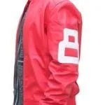 8 Ball Pink Leather Bomber Jacket Max Jackets