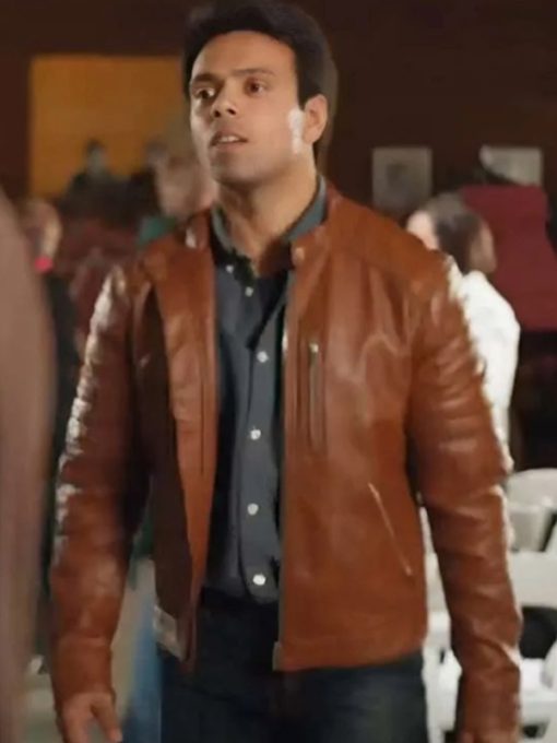 Reid Rathore A Christmas Vintage Leather Jacket Max Jackets